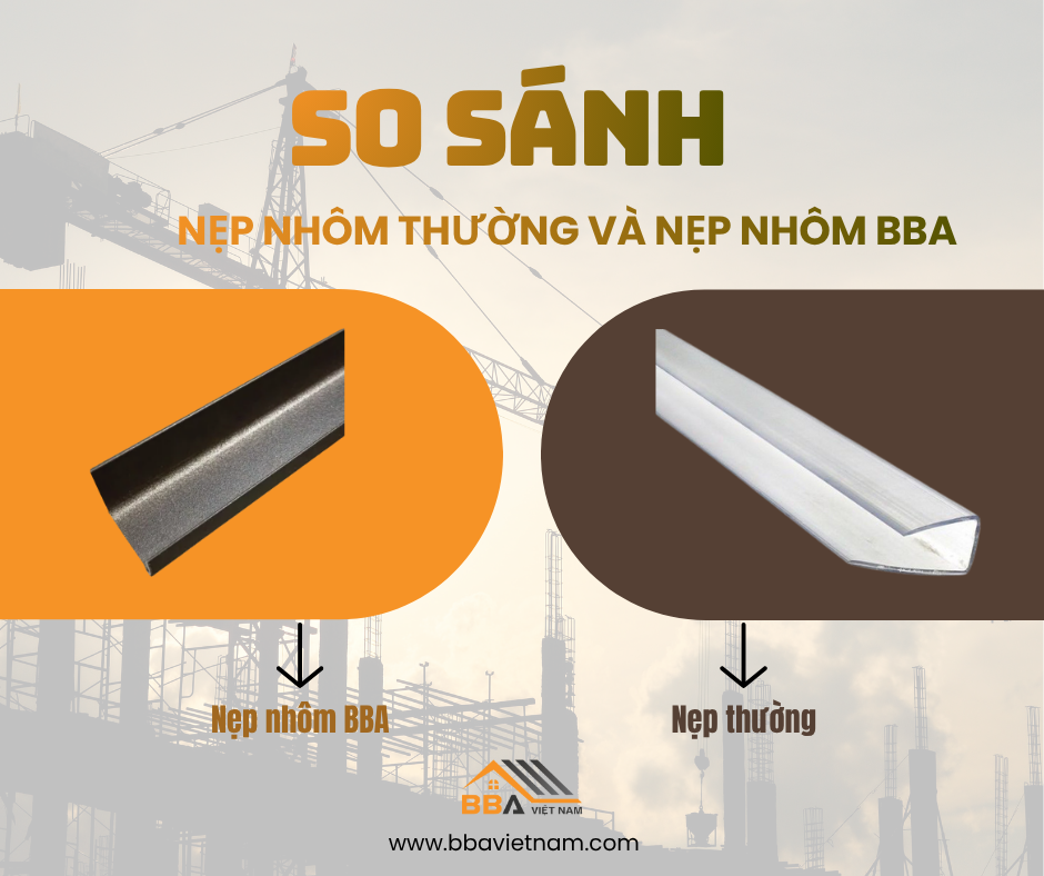 Nẹp Bắt Đầu Cho Khách Sạn: Giải Pháp Hoàn Thiện Không Gian Sang Trọng Và Bền Vững 3 so sánh nẹp nhôm